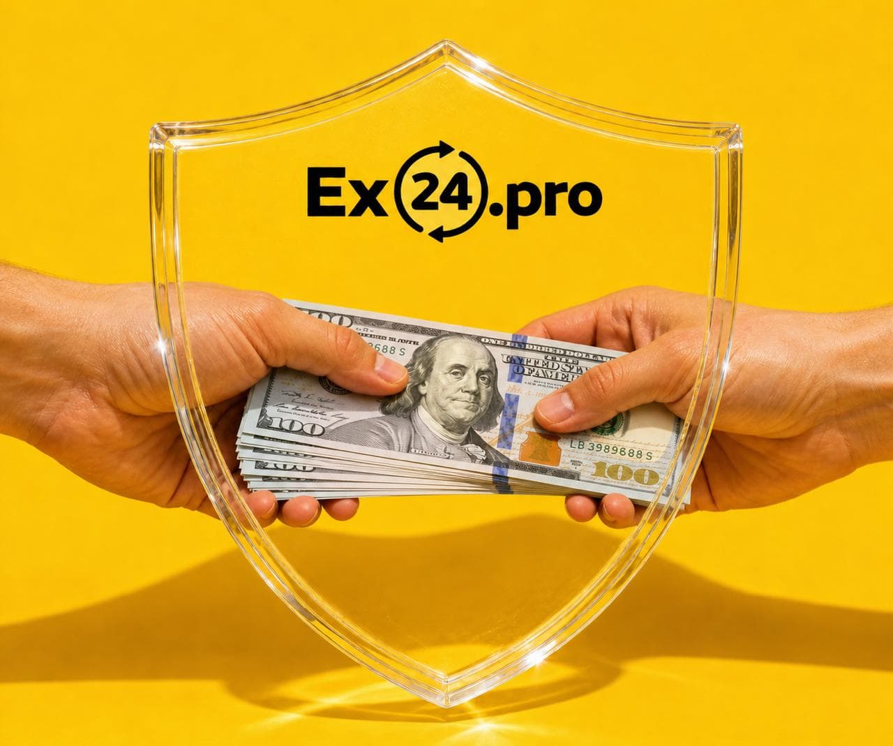 Защищённый обмен денег через Ex24